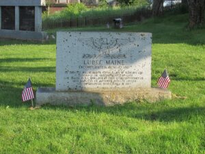 Memorial to Veterans in Lubec, Maine