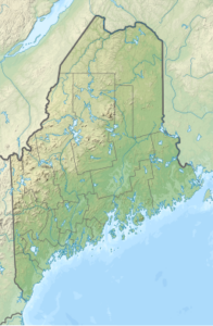 map of northern Maine